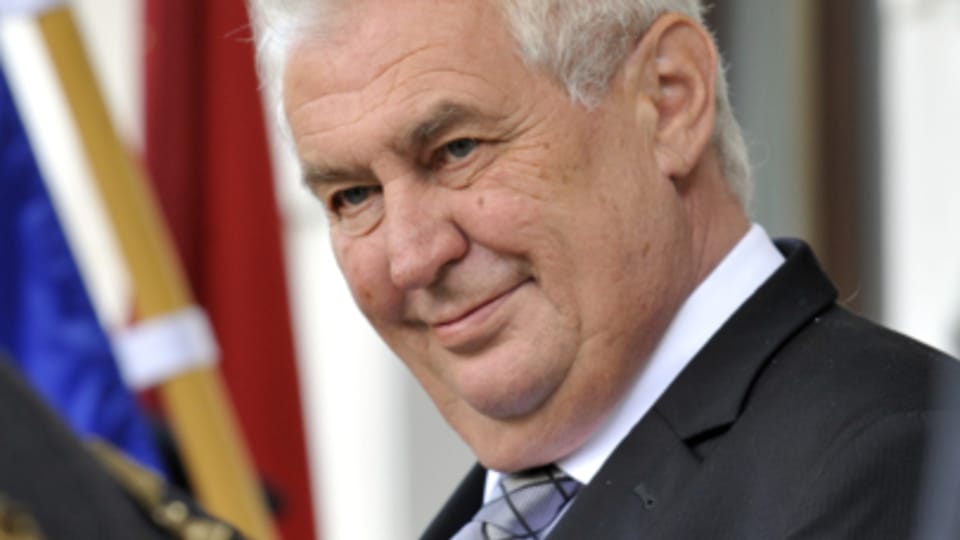 Miloš Zeman, photo: CTK